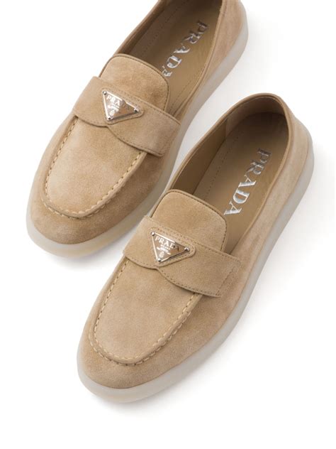 prada loafers fake|prada suede loafer booties.